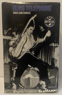 1996 TeleMania Elvis Presley Jail House Rock Dancing Telephone